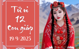 Tử vi 12 con giáp hôm nay ngày 19/9/2025: Tý tài lộc, Dần thăng tiến