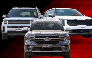 Xe gia đình của năm, hạng 1-2 tỷ đồng: Carnival, Kodiaq, Everest, CR-V, Santa Fe tạo nên cuộc đua khó đoán nhất CCA 2025