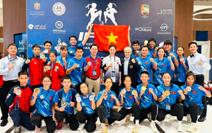 Tuyển Việt Nam chói sáng, giành 4 HCV thế giới