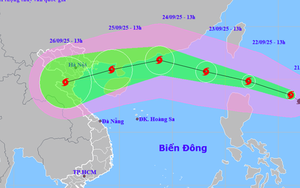 Bão Ragasa giật trên cấp 17, khả năng đổi hướng vào nước ta