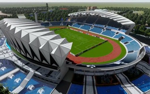 Diễn biến mới tại sân vận động 22.000 chỗ ngồi lớn nhất miền núi phía Bắc, trị giá hơn 500 tỷ đồng sắp hoàn thành