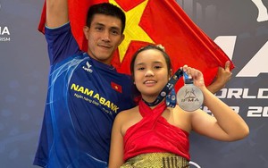 Hổ phụ sinh hổ tử: Ái nữ nhà võ sĩ Nguyễn Trần Duy Nhất giành liên tiếp 2 HCB ở giải Muay trẻ thế giới