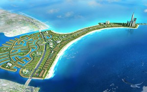 DA Cần Giờ 3 mặt giáp biển của Vingroup: Đầu tư 3.200 tỷ đồng xây luồng tạm dài 29.000m để chuyển nguyên vật liệu, tàu 22.000 tấn và tàu 5.000 tấn  có thể chạy cùng lúc