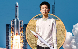 Chàng trai 18 tuổi tự chế tên lửa từ phân bón và ống nhựa, nay trúng tuyển trường hàng không vũ trụ top đầu Trung Quốc