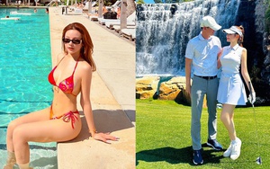 Nhan sắc vợ đại gia là "mỹ nhân nóng bỏng bậc nhất" showbiz Việt, U40 trẻ đẹp như 20