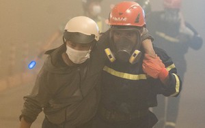 Tận thấy tình huống giả định cháy nổ giữa hầm sông Sài Gòn: Hàng chục người mắc kẹt, khói độc dày đặc