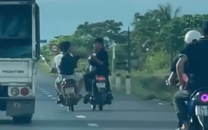 Sau clip 56 giây, công an xác định được nhóm thanh thiếu niên có hành động nguy hiểm