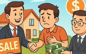 Bán căn nhà đất được 5,4 tỷ đồng, chủ nhà phải trả phí môi giới 120 triệu đồng: "Lúc đưa tiền tiếc đứt ruột, nhưng đó cũng là phần phí môi giới đáng được hưởng"