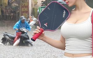 Hà Nội mưa ngập khắp nơi, bạn gái tôi vẫn ham đánh pickleball, tham sân giá rẻ và cái kết