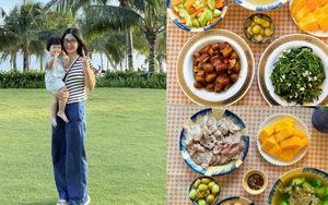 Loạt mâm cơm cho bà đẻ của 1 mom ở Hà Nội khiến hội chị em bỗng nhiên "thèm"... ở cữ