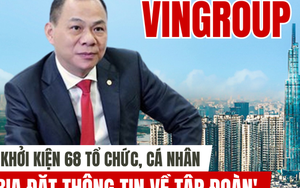 Nhóm cổ phiếu Vingroup tăng vọt sau thông tin khởi kiện 68 tổ chức và cá nhân