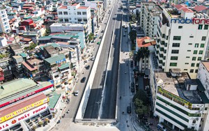 Cận cảnh hầm chui gần 800 tỷ đồng ở Hà Nội trước ngày về đích