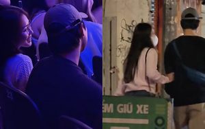 "Tóm dính" Khả Ngân tình tứ đi xem kịch với trai lạ, còn công khai khoác tay cười nói rộn ràng giữa đêm khuya