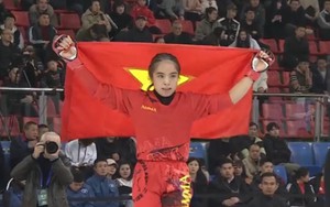'Cô giáo MMA' Việt Nam giành HCV châu Á, đối thủ đầu hàng sau 51 giây
