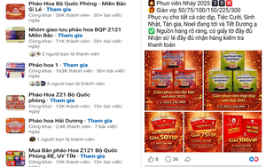 Xuất hiện thủ đoạn lừa đảo mới, người dân mua pháo hoa trên mạng đặc biệt chú ý