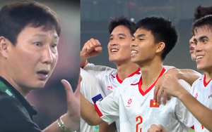 Không có trên tivi: HLV Kim Sang-sik nói lời 'sấm truyền' trong phòng thay đồ giúp U23 Việt Nam vào tứ kết U23 châu Á