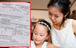 Bà mẹ đăng bài kiểm tra của con, xin tư vấn "nên khen hay đánh đòn", 1 người nói thẳng: "Nên mắng, mà mắng bố mẹ"