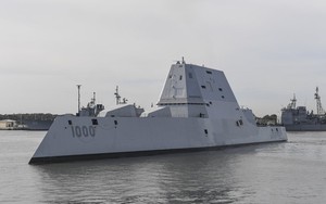 Khu trục hạm Zumwalt sắp có khả năng bắn tên lửa siêu thanh 'tương tự Zircon'