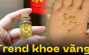 Giờ ai còn khoe đồ hiệu nữa, khoe vàng mới chất