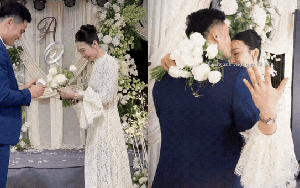 Hot: Nam thần điền kinh Quách Công Lịch quỳ gối cầu hôn hotgirl bóng chuyền Nguyệt Anh gây sốt MXH