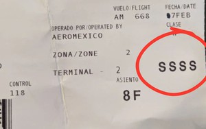 Ký hiệu "SSSS" đáng sợ trên thẻ lên máy bay: Vì sao không ai mong muốn nhìn thấy dòng chữ này?