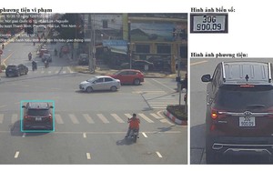 Danh sách hơn 70 xe vi phạm được camera AI ghi lại ở Ninh Bình trong 20 ngày