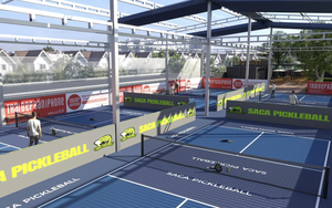 Không có đơn hàng, công ty may mặc lâu đời sống nhờ cho thuê đất làm sân Pickleball
