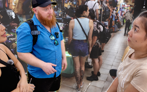 Anh Tây muốn rủ bạn đi chơi, lỡ nói sai một chữ tiếng Việt mà đối phương vò đầu gãi tai: "Gì dzậy trời?"