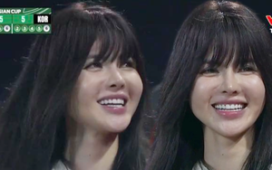 Danh tính nữ cổ động viên Việt Nam giống Thiều Bảo Trâm gây sốt