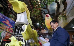 Lộ diện những linh vật ngựa ở Đường hoa Nguyễn Huệ Tết Bính Ngọ 2026