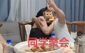 15 giây hôn nhau "gây bão" trong buổi họp lớp: Dân tình khui ra sự thật sốc về 2 nhân vật chính