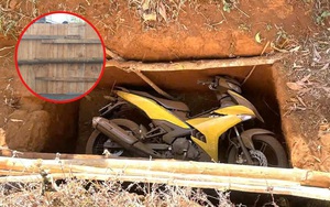 Vụ 2 tên cướp ngân hàng chôn xe máy: Thông tin quan trọng về tấm ván gỗ dùng che miệng hố