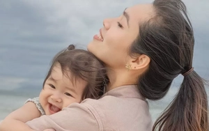 Hoàng My một mình nuôi con