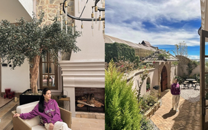 Dinh thự lộng lẫy như lâu đài của "Hoa hậu thơm nhất Việt Nam"