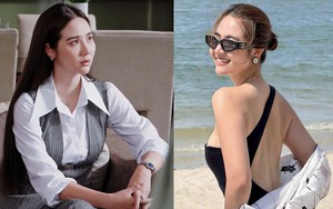 Vẻ gợi cảm ngoài đời của 'nữ tổng tài' đang gây sốt trên phim giờ vàng VTV