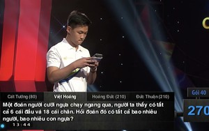 Câu đố Olympia gây bão mạng: Chia theo cách quen thuộc là sai ngay