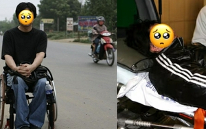 Ca sĩ nổi tiếng bị tai nạn xe máy kinh hoàng, phải ngồi xe lăn