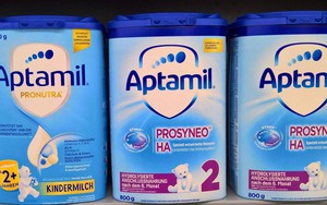 Chi tiết danh sách sản phẩm sữa Aptamil tại Đức bị thu hồi vì nghi nhiễm độc tố nguy hiểm