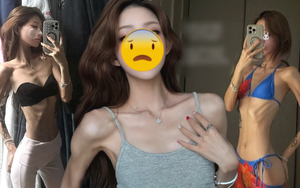 Phát sợ với cơ thể gầy trơ xương, héo mòn của con gái "nữ diễn viên quốc dân"