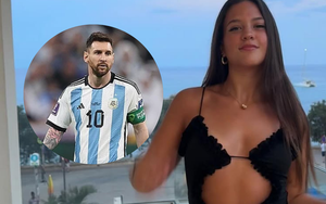 Cô gái sexy gây bão mạng khi xuất hiện trong video của Messi là ai?