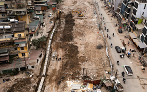 Nhìn toàn cảnh tuyến đường Vành đai 1 đoạn Hoàng Cầu - Voi Phục sau giải tỏa: Diện mạo đô thị dần thành hình!