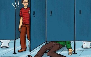 Tại sao cánh cửa nhà vệ sinh công cộng luôn có khe hở?