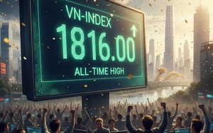 Chứng khoán Việt Nam chính thức vượt 1.800 điểm, lập kỷ lục chưa từng có