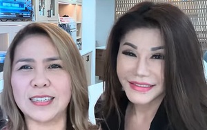 Em gái Thanh Tuyền U70 vẫn xinh đẹp, chạy 4 show 1 tuần, vừa về Việt Nam