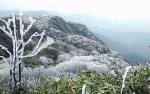 Ngoài Fansipan, Mẫu Sơn, nơi này cũng có băng giá dày đặc: Độ cao gần 2000m, cách Hà Nội hơn 200km