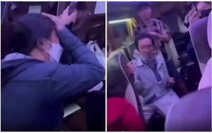 Xe khách rượt đuổi ô tô tải trên cao tốc, hành khách hoảng sợ van xin xuống xe: Bức xúc nguyên nhân