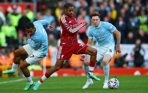 Liverpool thua Man City 0-3: Doku định đoạt trận đấu