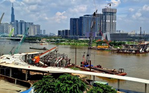 Thông tin mới nhất về kế hoạch đưa cầu đi bộ Sài Gòn nặng nghìn tấn về Thủ Thiêm