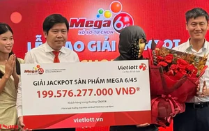 Người phụ nữ An Giang trúng Vietlott gần 200 tỷ đồng