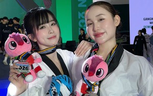 Hai chị em gái là võ sĩ taekwondo, cô chị từng giành 13 HCV thế giới, nhan sắc xinh đẹp một chín một mười